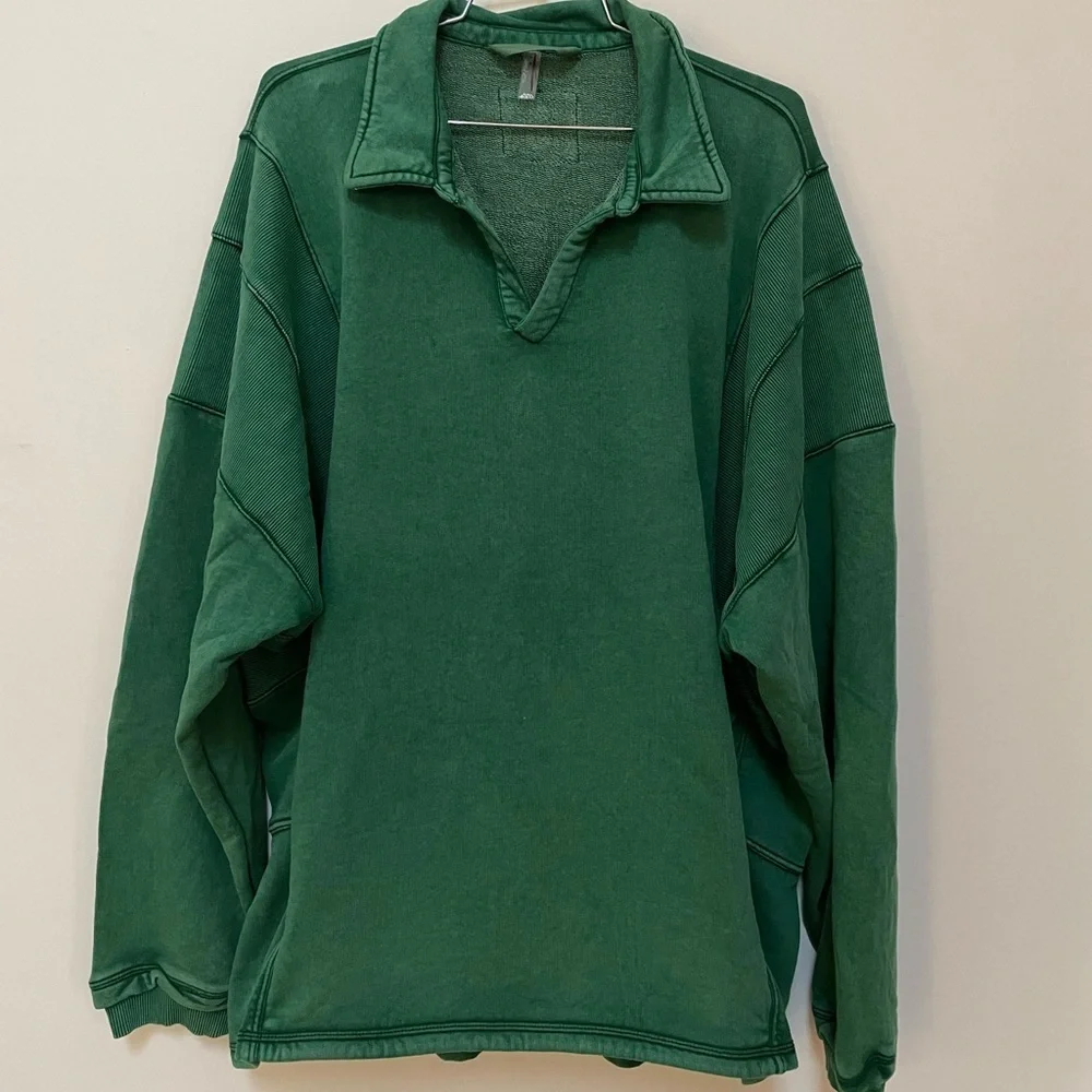 NWOT Free People FP Movement Work It Out Pullover Size Large